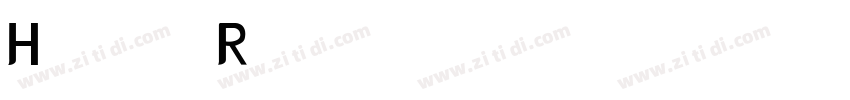 Herbus Regularttf字体转换